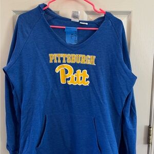 Pittsburgh Pitt Blue Hoodie